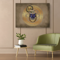 Shrinathji Golden Mandala Devotional Canvas Art