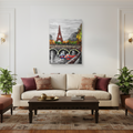 Rouge Paris – Eiffel Tower Wall Art