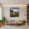 Divine Light – Spiti Valley Monastery Wall Art