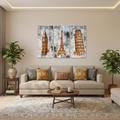 World Icons – Landmark Triptych Wall Art