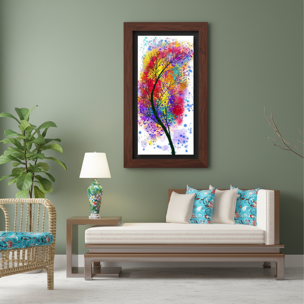 Rainbow Tree of Life Wall Art