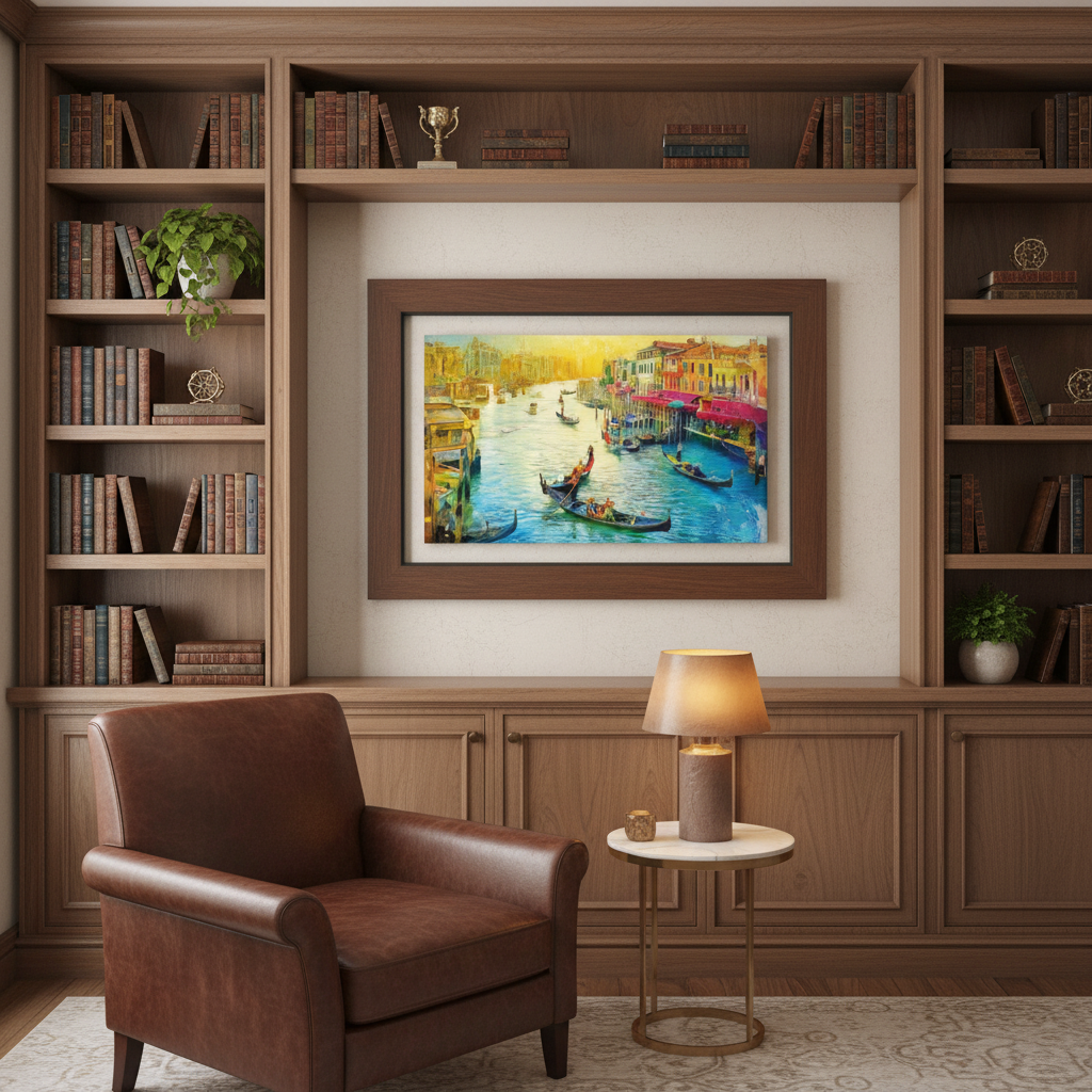 Venice Gondola Canal — Panoramic Wall Art
