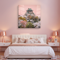 Sakura Castle – Japanese Cherry Blossom Wall Art
